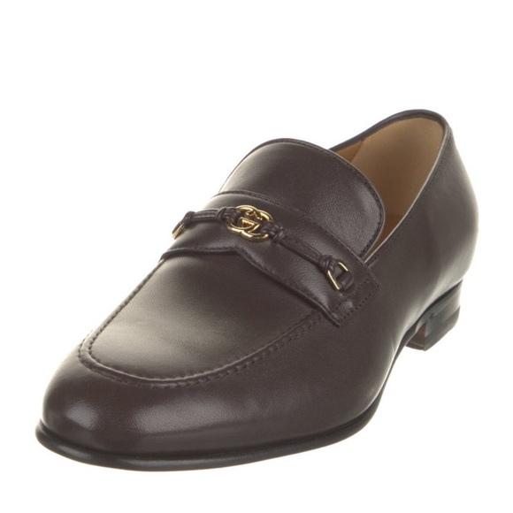 Gucci Leather Loafers - Picture 1 of 5